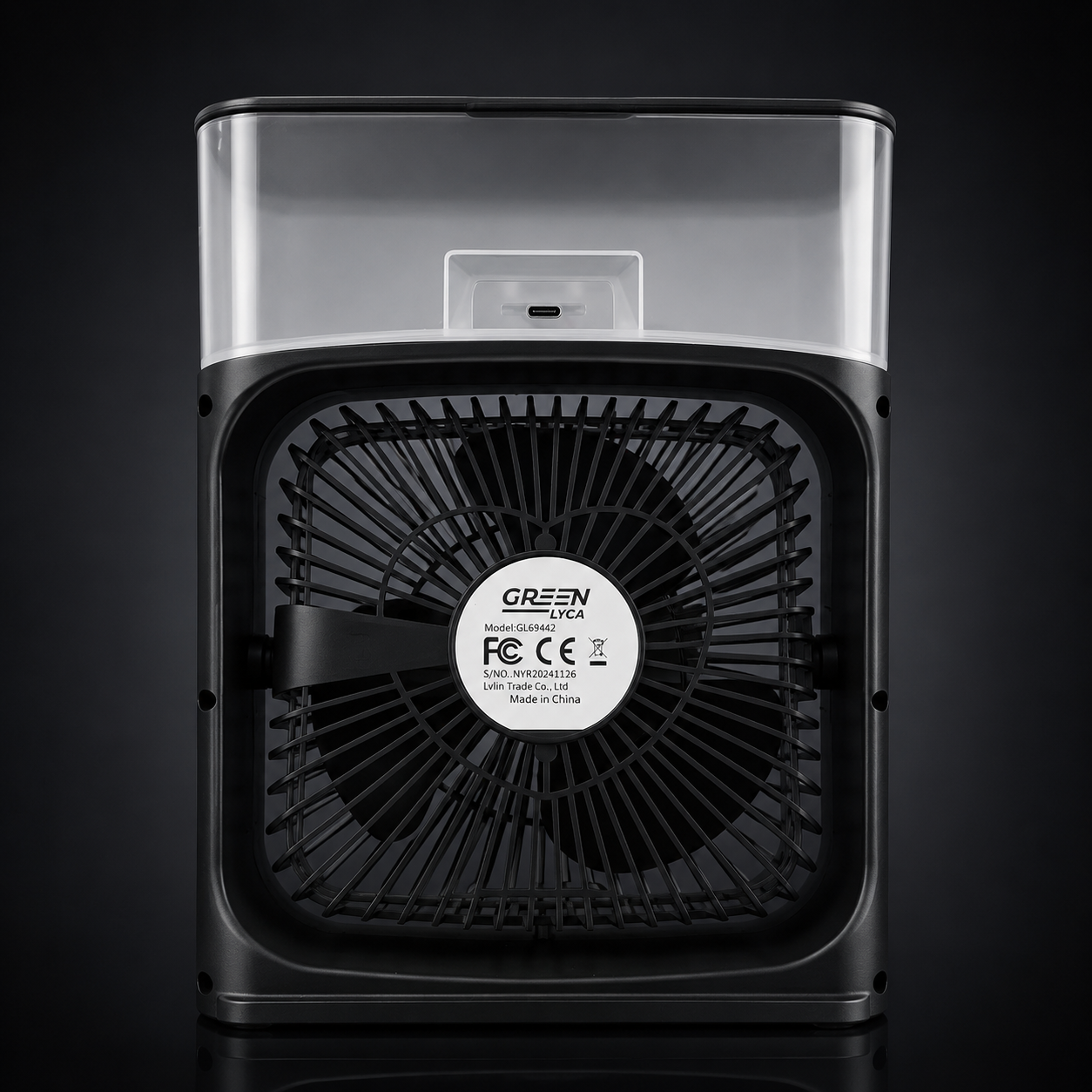 Mini Ventilador Humidificador 5 Sprays con Luz LED |Green Lyca
