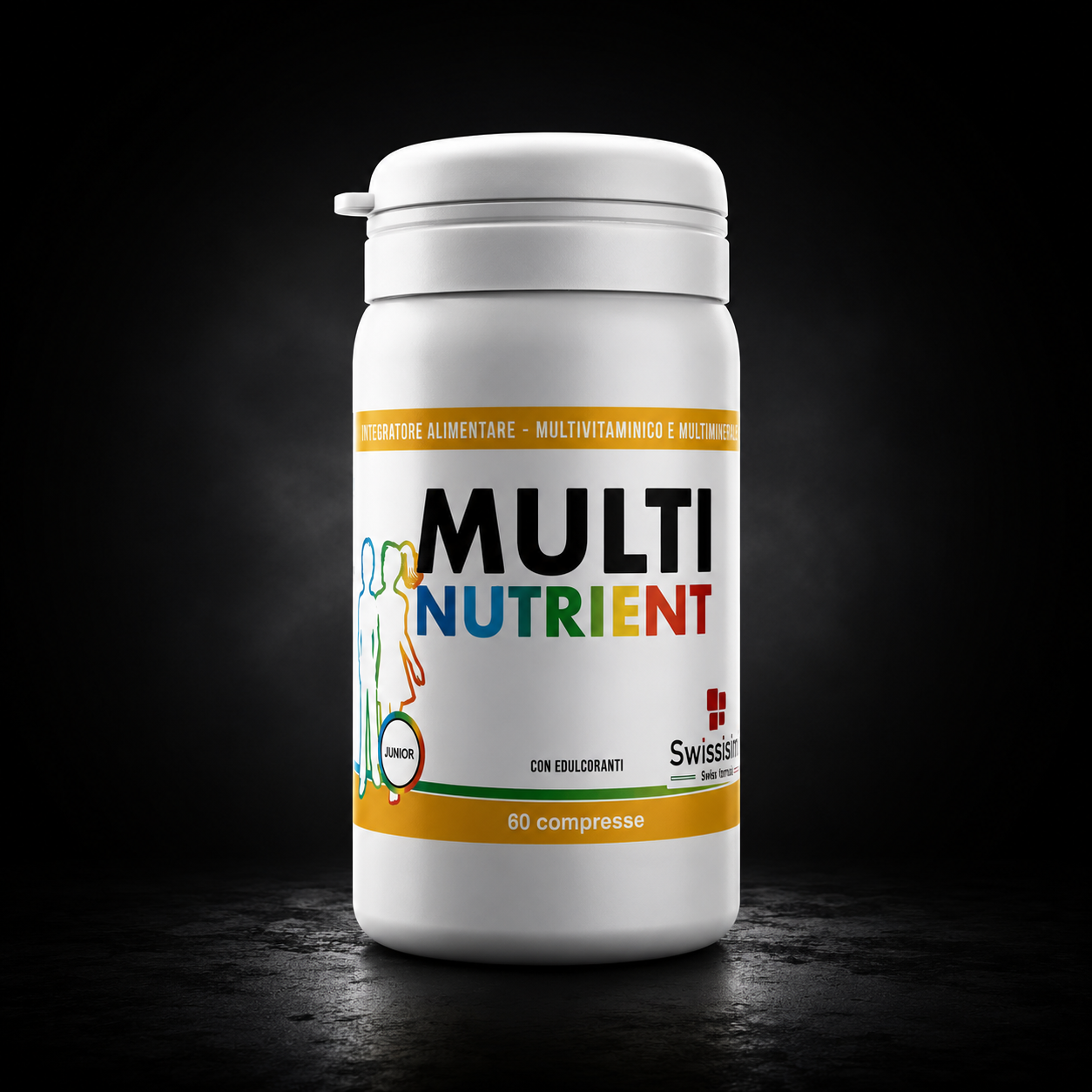 Multinutrient Junior – Complete Multivitamin for Children from 4 years | Swissisimi