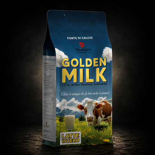 Golden Milk Whole Milk – Whole milk powder |Swissisimi